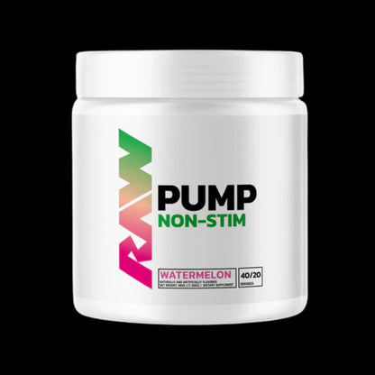 RAW Pump Non-Stim