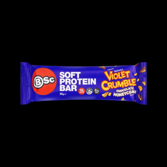 BSc Violet Crumble Soft Protein Bar